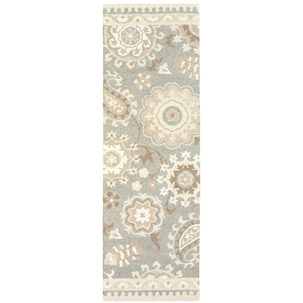 Cream Non-Slip Rug Pad 7'6 round - Oriental Weavers