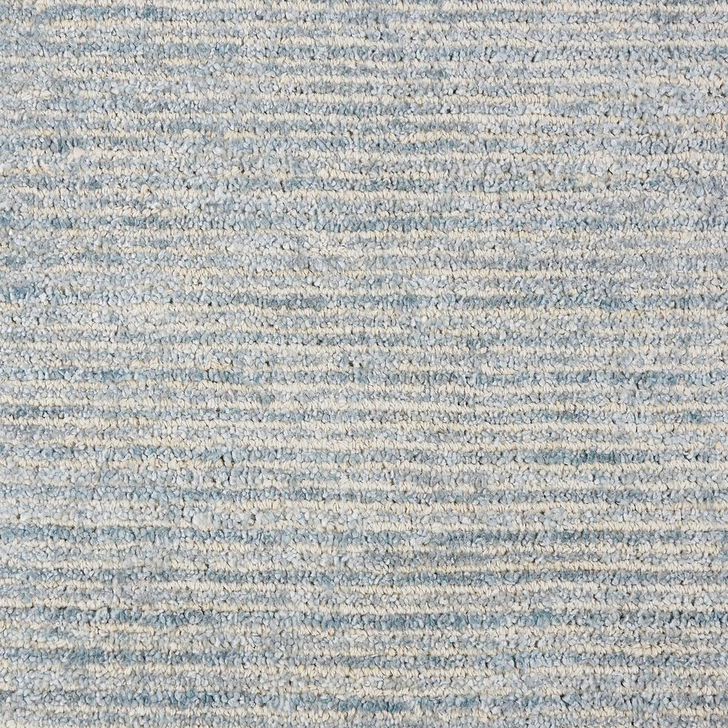 Nourison Home Weston WES01 Light Blue Indoor Runner - Modern Tufted Handmade Medium Pile