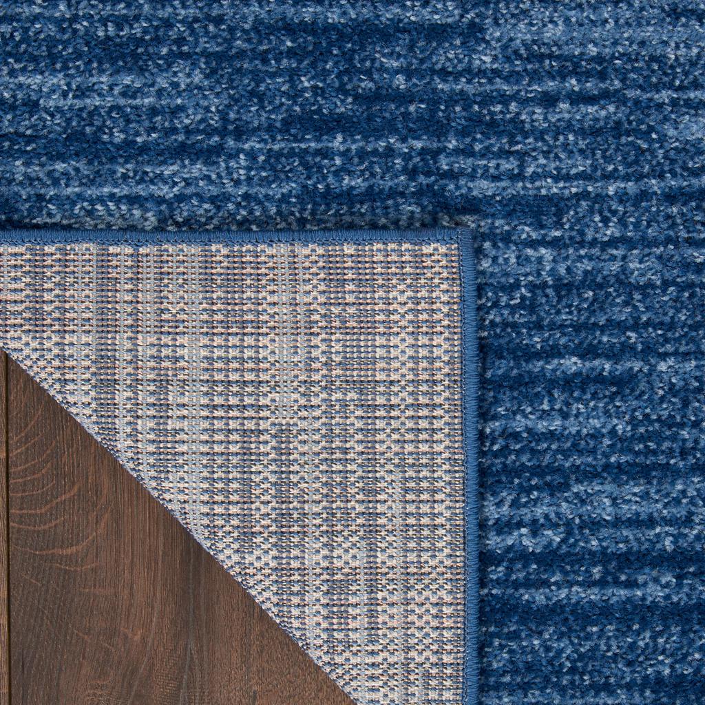 Nourison Home Nourison Essentials NRE01 Navy Blue Indoor/Outdoor Runner - Outdoor Power Loomed Machine Made Low Pile