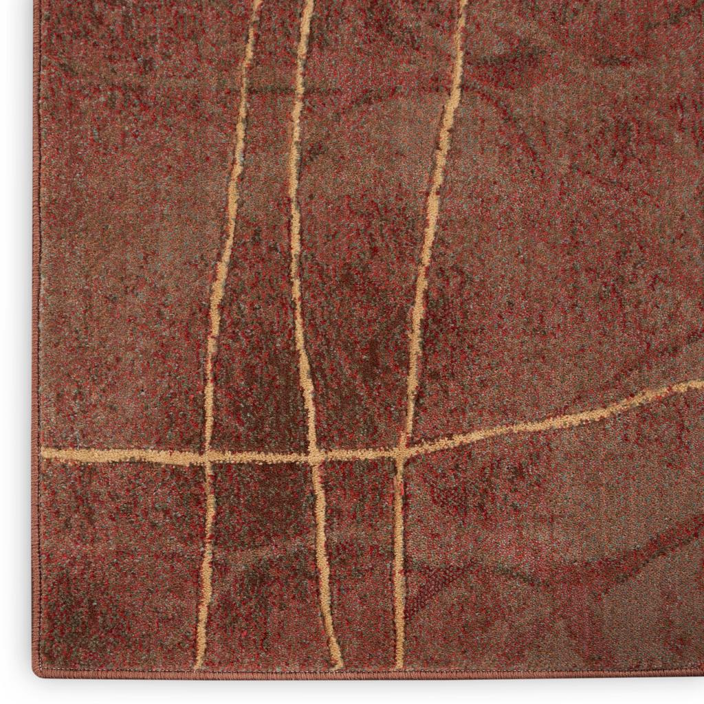 Nourison Home Somerset ST74 Multicolor Indoor Runner - Rustic Power Loomed Machine Made Medium Pile