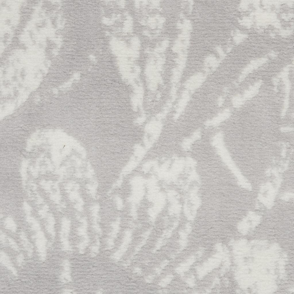 Nourison Home Whimsicle WHS05 Grey Indoor Runner - Farmhouse Power Loomed Machine Made Low Pile