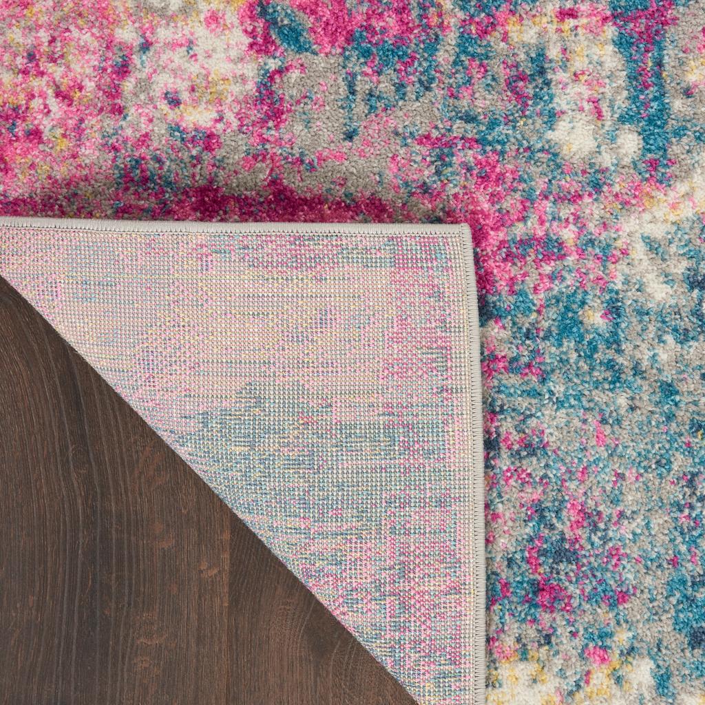Nourison Home Passion PSN36 Ivory Multicolor Indoor Runner - Modern Power Loomed Machine Made Medium Pile