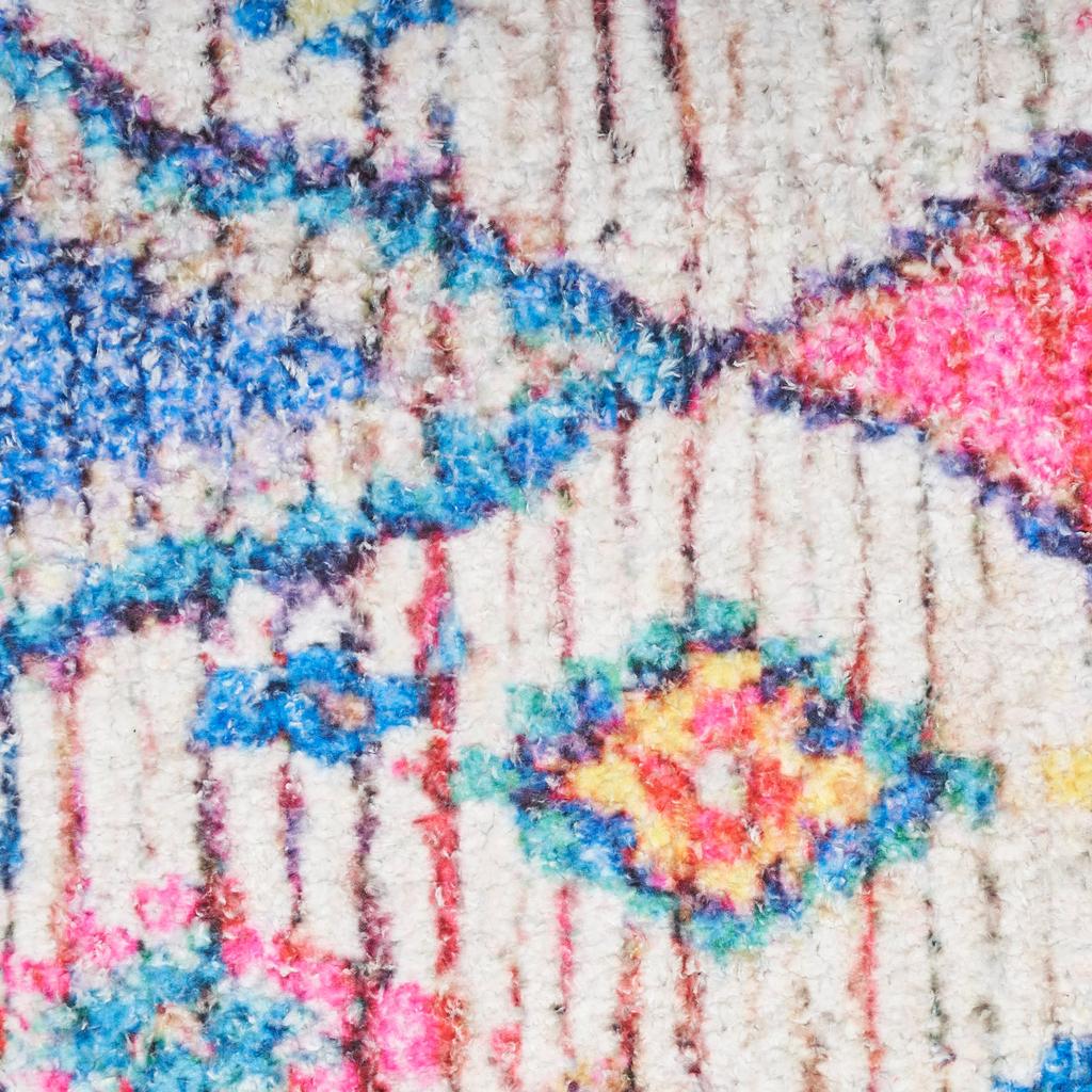 Nourison Home Rosedale RDL20 Yellow Yellow 605 Indoor Runner - Bohemian Power Loomed Machine Made High Pile