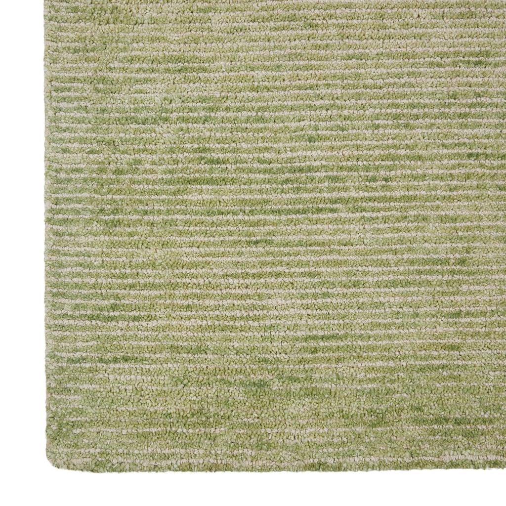 Nourison Home Weston WES01 Green Indoor Rectangle Area Rug - Modern Tufted Handmade Medium Pile