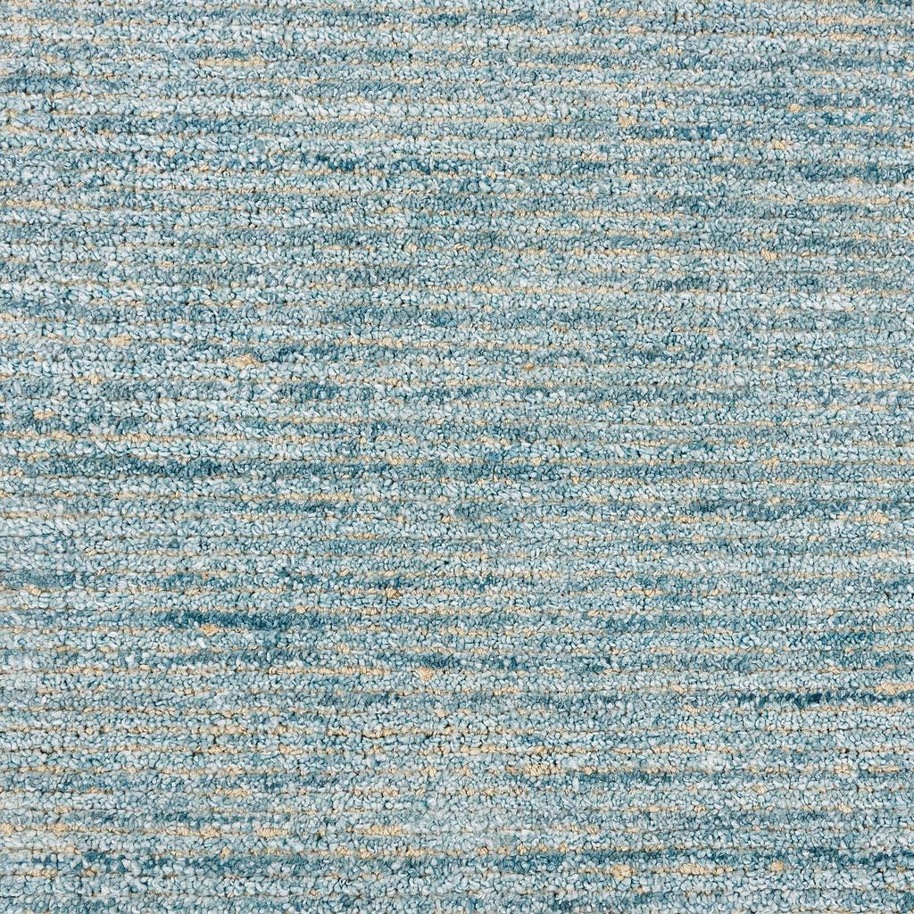 Nourison Home Weston WES01 Light Blue Indoor Runner - Modern Tufted Handmade Medium Pile