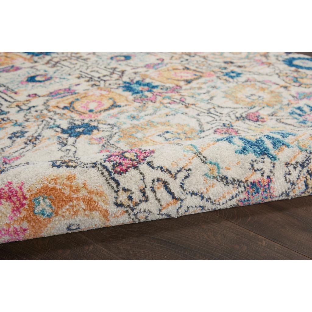 Nourison Home Passion PSN01 Ivory Multicolor Indoor Runner - Bohemian Power Loomed Machine Made Medium Pile