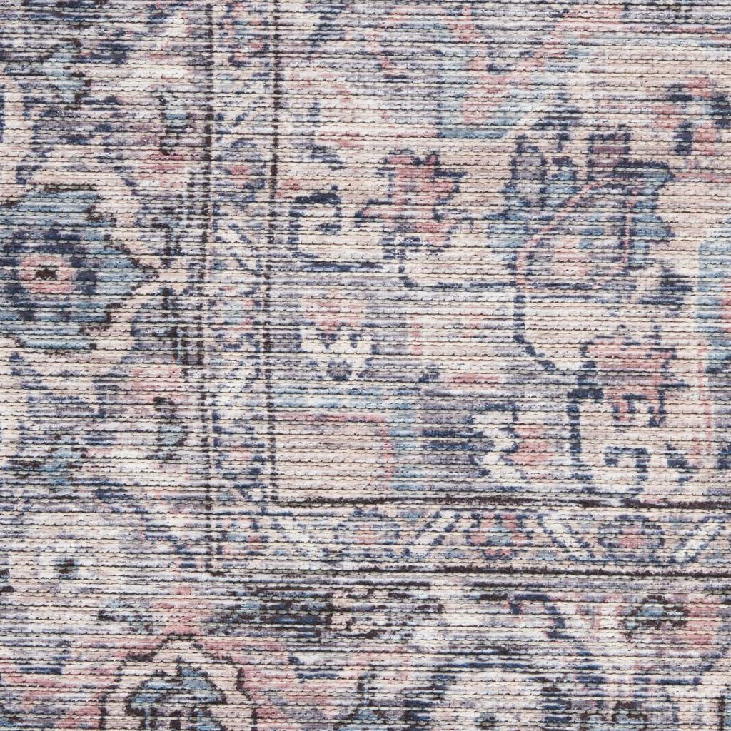 Nourison Home New Concept Washables SR101 Grey Indoor Rectangle Area Rug - Vintage Machine Woven Machine Made Low Pile