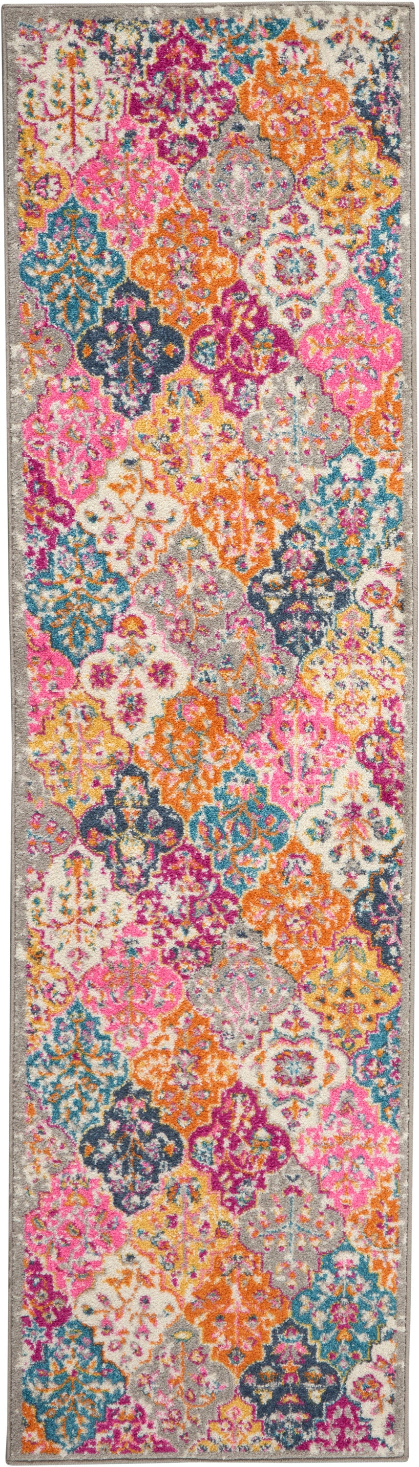 Nourison Home Passion PSN21 Multicolor Indoor Runner - Bohemian Power Loomed Machine Made Medium Pile