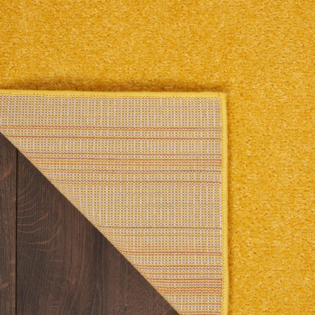 Nourison Home Nourison Essentials NRE01 Yellow Indoor/Outdoor Runner - Outdoor Power Loomed Machine Made Low Pile