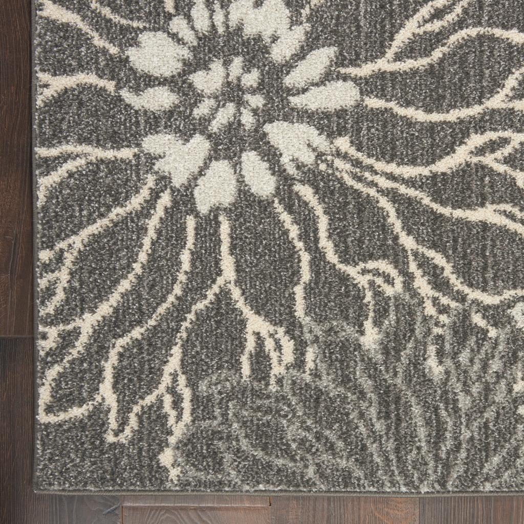 Nourison Home Passion PSN17 Charcoal Blue Indoor Runner - Contemporary Power Loomed Machine Made Medium Pile