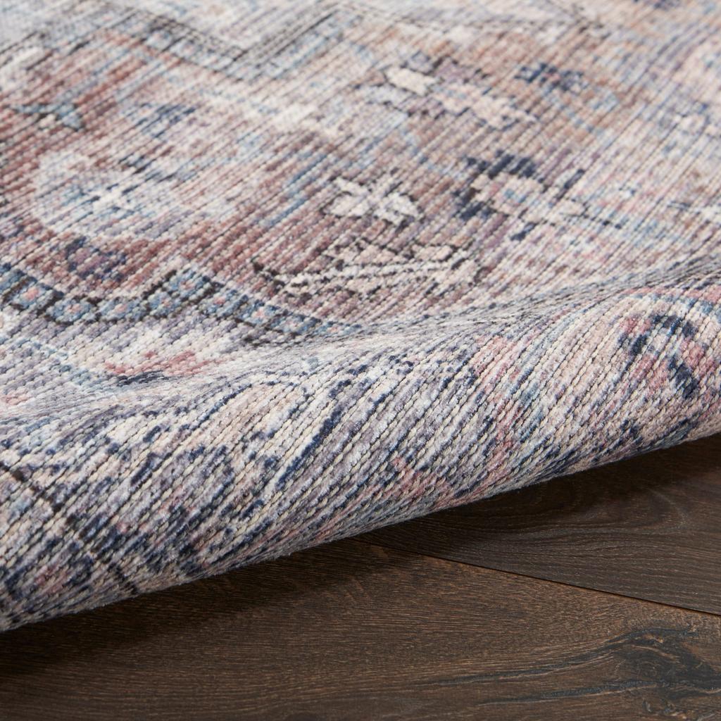 Nourison Home New Concept Washables SR101 Grey Indoor Runner - Vintage Machine Woven Machine Made Low Pile