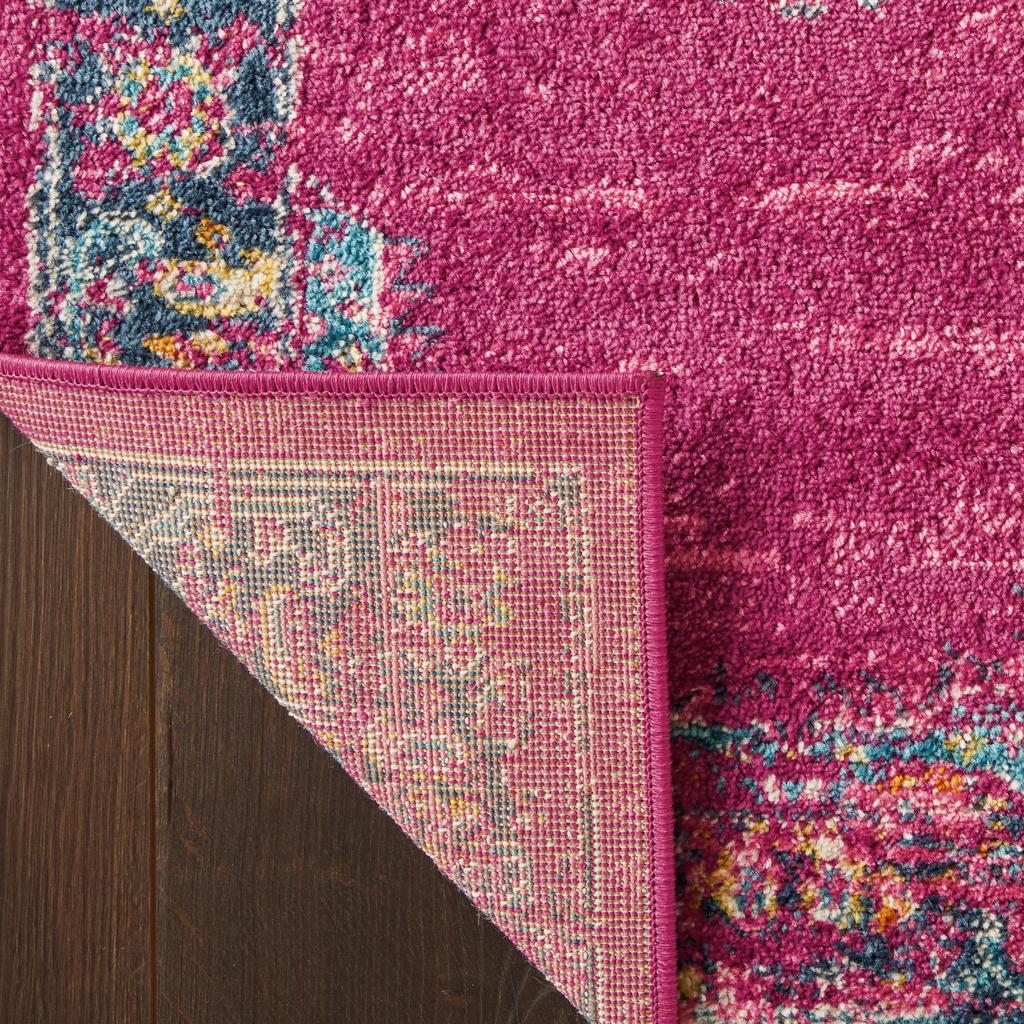 Nourison Home Passion PSN03 Pink Fuchsia Indoor Runner - Bohemian Power Loomed Machine Made Medium Pile