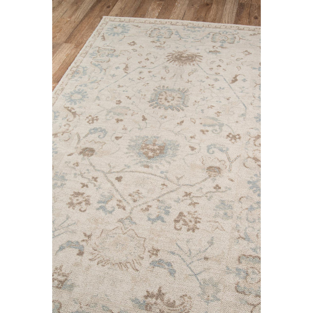 Momeni Anatolia ANA-5 Beige Indoor Rectangle Area Rug - Premium Machine Made Rug with Traditional Floral Design Made of High Quality Wool &amp; Nylon