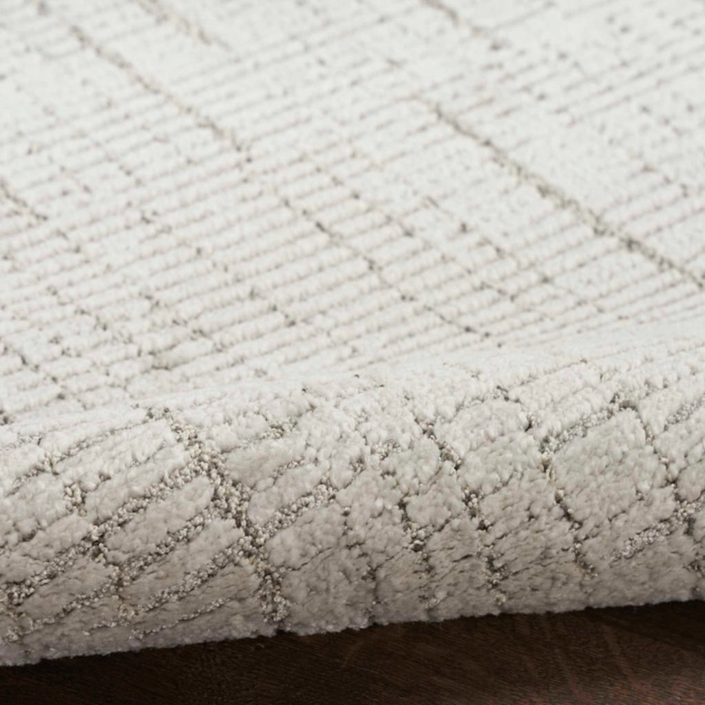 Nourison Home Andes AND06 Dark Gray Rectangle Indoor Area Rug - Power Loomed Medium Pile Rug