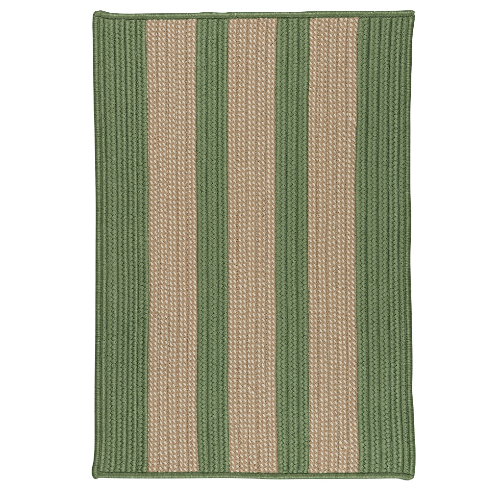 Colonial Mills Boat House Olive Handmade Indoor / Outdoor Area Rug - Trendy Stain &amp; Fade Resistant Rectangle / Square Rug