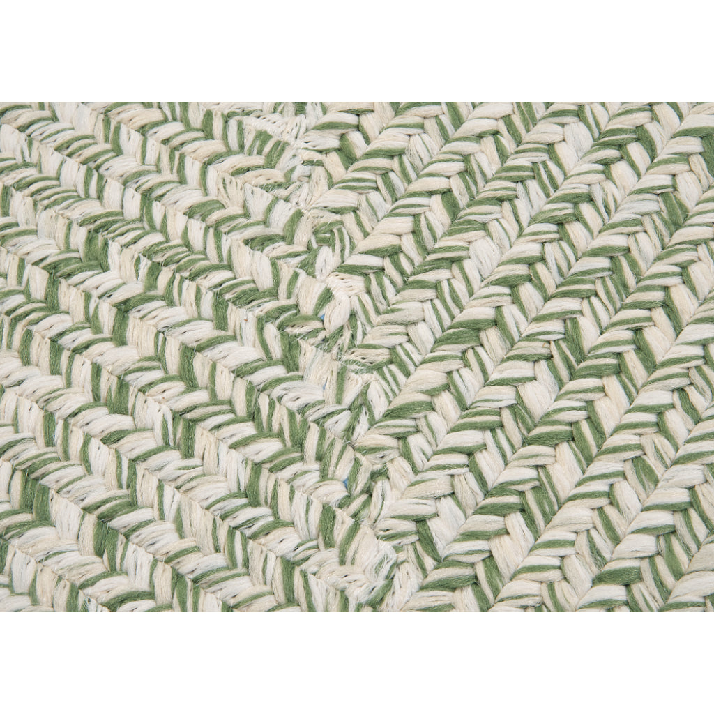 Colonial Mills Catalina Greenery Square Indoor / Outdoor Area Rug - Reversible Stain &amp; Fade Resistant Rug