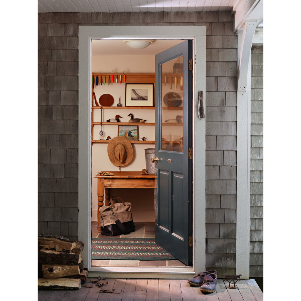 Colonial Mills Deerfield Multicolor Oval Indoor / Outdoor Area Rug - Stain &amp; Fade Resistant Handmade Rug with Beige Border