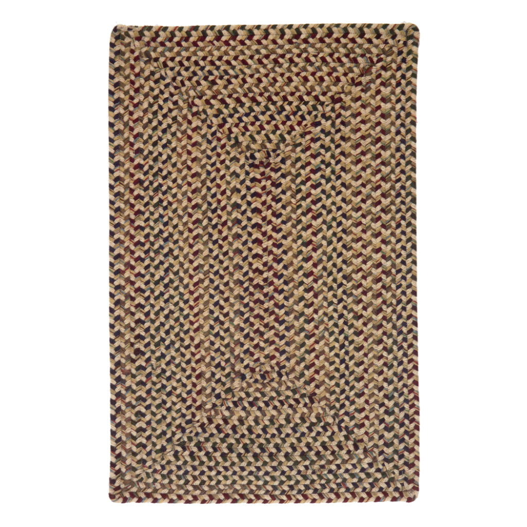 Colonial Mills Riverdale Natural Rectangle Indoor Area Rug - Elegant Handmade Wool Rug with Beige Accent