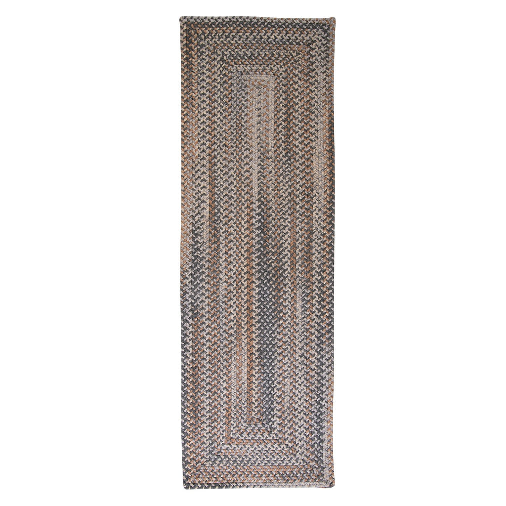 Colonial Mills Gloucester Graphite Rectangle Indoor Area Rug - Stylish Handmade Reversible Rug Made of Wool