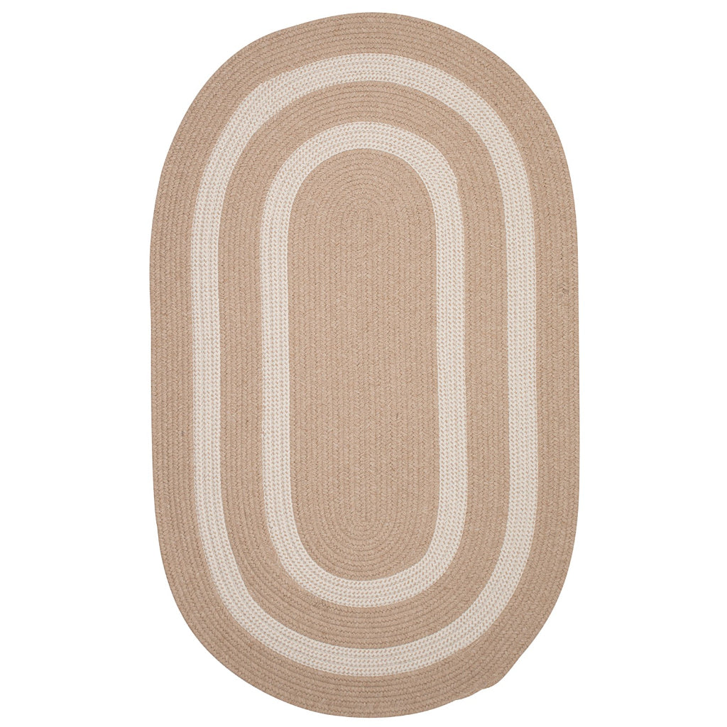 Colonial Mills Graywood Natural Oval Handmade Indoor Area Rug - Cozy Reversible Rug with Rustic Farmhouse Design