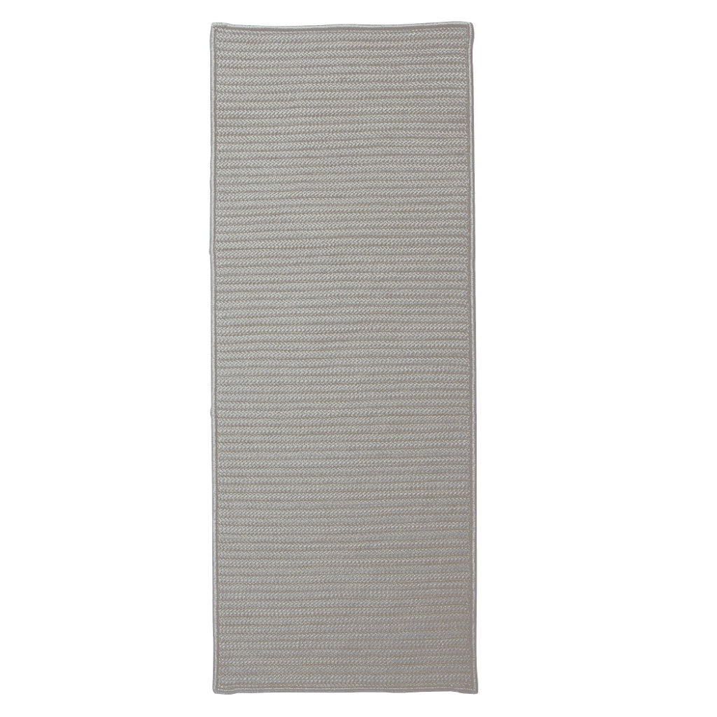 Colonial Mills Simply Home Solid Shadow Rectangle Indoor / Outdoor Runner - Stain &amp; Fade Resistant Reversible Handmade Rug