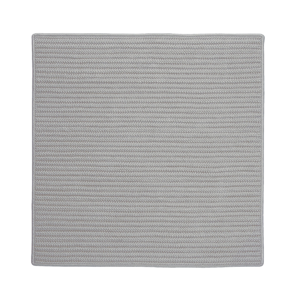 Colonial Mills Simply Home Solid Shadow Square Indoor / Outdoor Area Rug - Stain &amp; Fade Resistant Reversible Handmade Rug