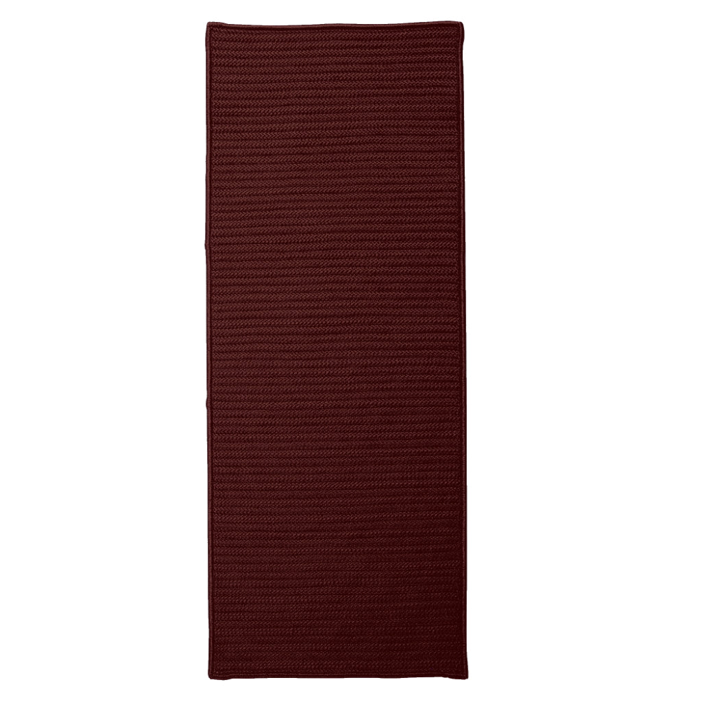 Colonial Mills Simply Home Solid Corona Rectangle Indoor / Outdoor Runner - Stain &amp; Fade Resistant Reversible Handmade Rug