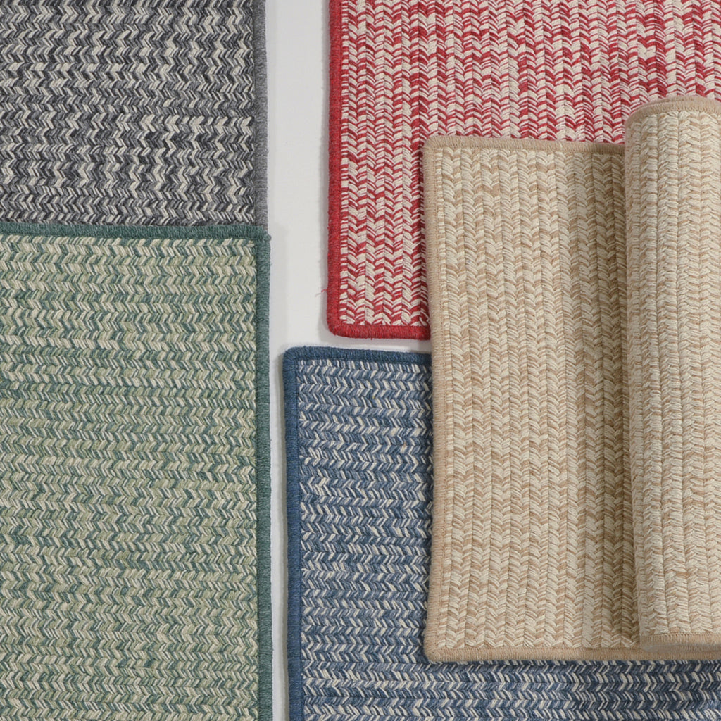 Colonial Mills Hayley Tweed Natural Rectangle Indoor Area Rug - Elegant Reversible Handmade Rug