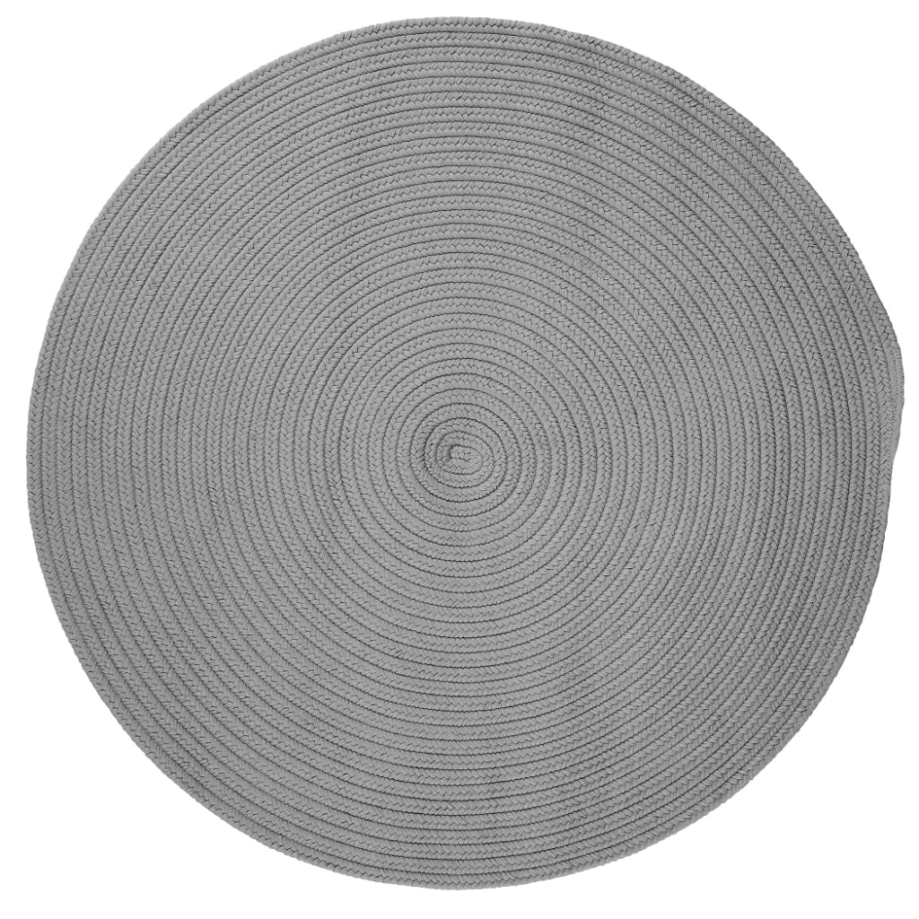 Colonial Mills Barataria Shadow Round Indoor / Outdoor Area Rug - Elegant Stain &amp; Fade Resistant Handmade Low Pile Rug