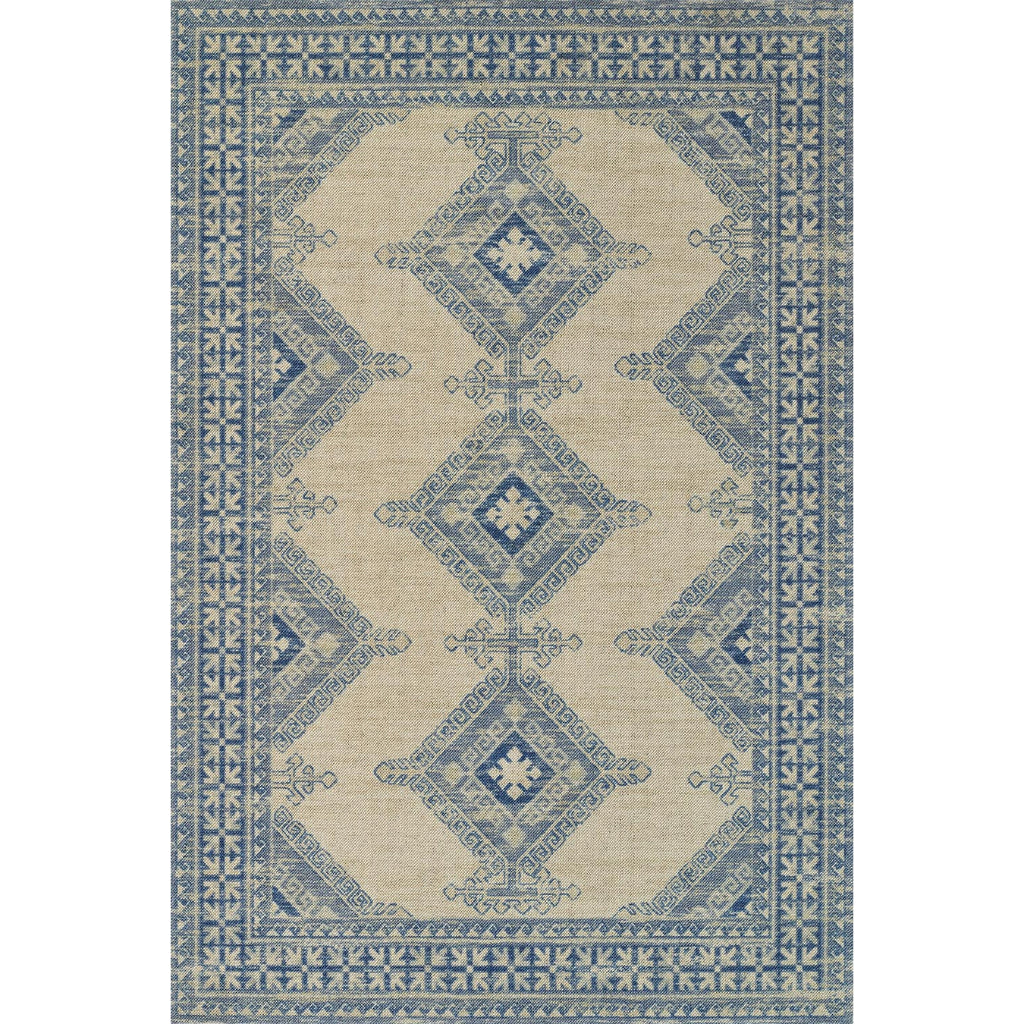 Momeni Anatolia ANA-10 Ivory Indoor Rectangle Area Rug & Runner - Premium Machine Made Rug with Traditional Design Made of High Quality Wool & Nylon-