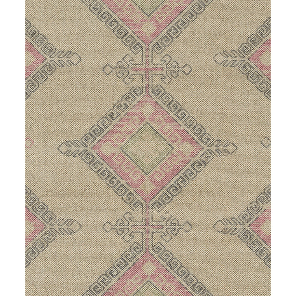 Momeni Anatolia ANA-10 Pink Indoor Rectangle Area Rug &amp; Runner - Elegant Machine Made Rug with Traditional Design Made of High Quality Wool &amp; Nylon