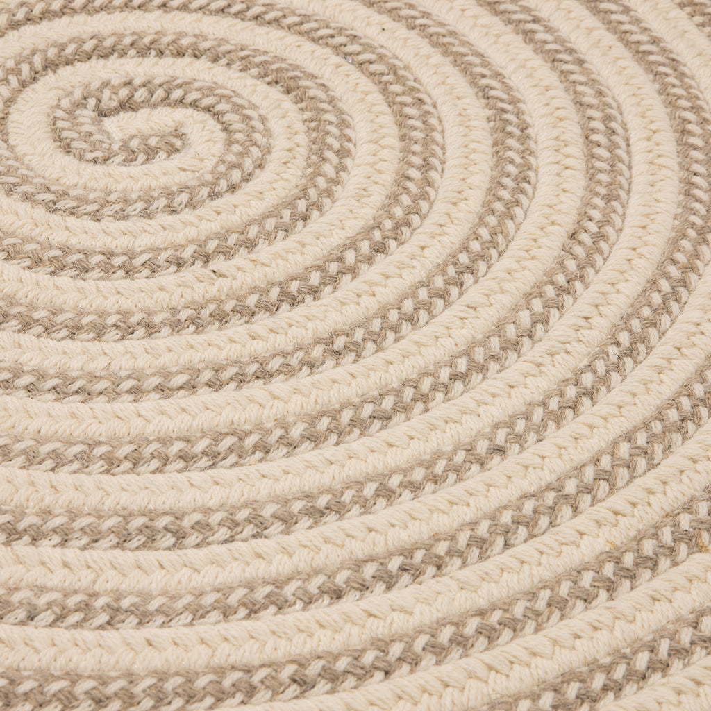 Colonial Mills Woodland Round Natural Indoor Area Rug - Trendy Reversible Rug Made of Natural Fiber