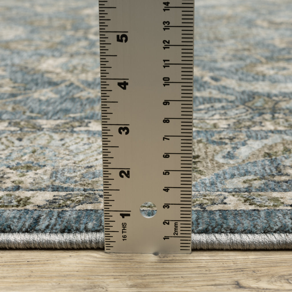 Oriental Weavers Aberdeen 070H1 Multicolor Rectangle Indoor Area Rug - Classic Machine Made Persian Rug with Floral Design-