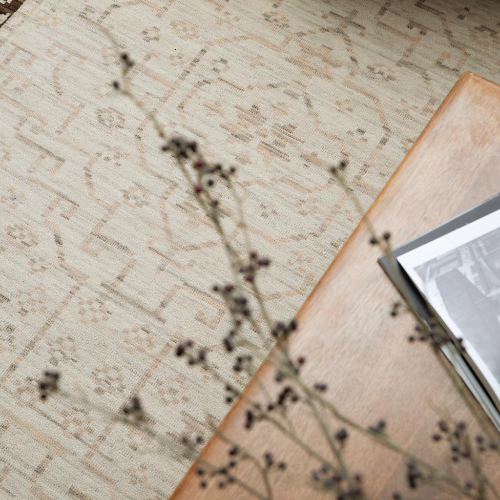 Oriental Weavers Acacia ACA02 Beige Rectangle Indoor Area Rug Oriental Pattern-