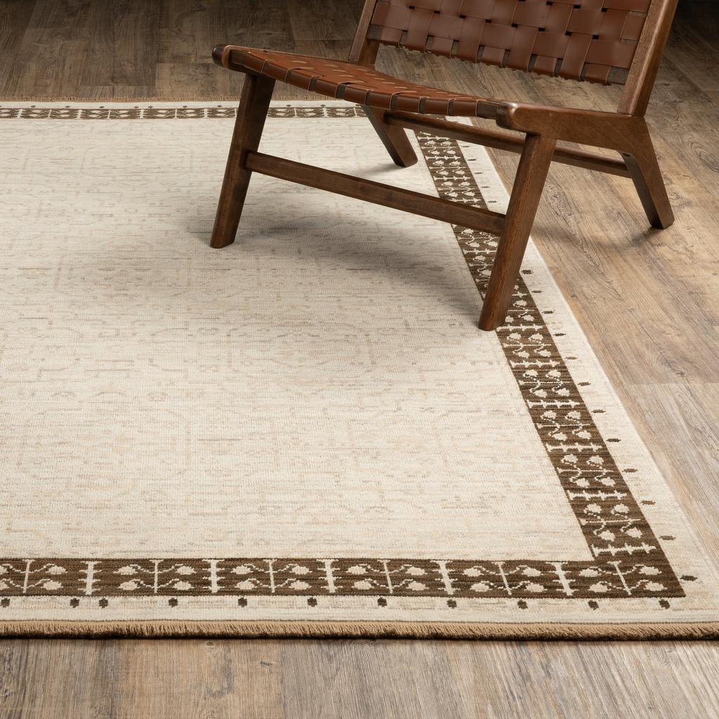 Oriental Weavers Acacia ACA02 Beige Rectangle Indoor Runner Oriental Pattern-