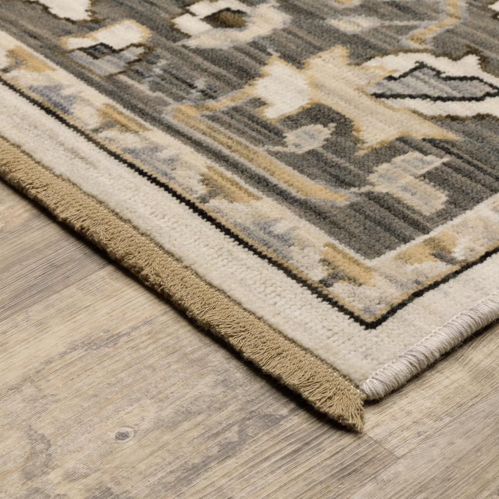 Oriental Weavers Acacia ACA06 Beige Rectangle Indoor Runner Oriental Pattern-