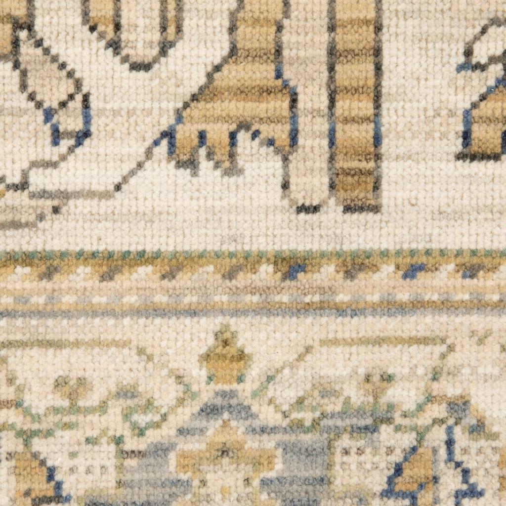 Oriental Weavers Acacia ACA07 Beige Rectangle Indoor Runner Oriental Pattern-