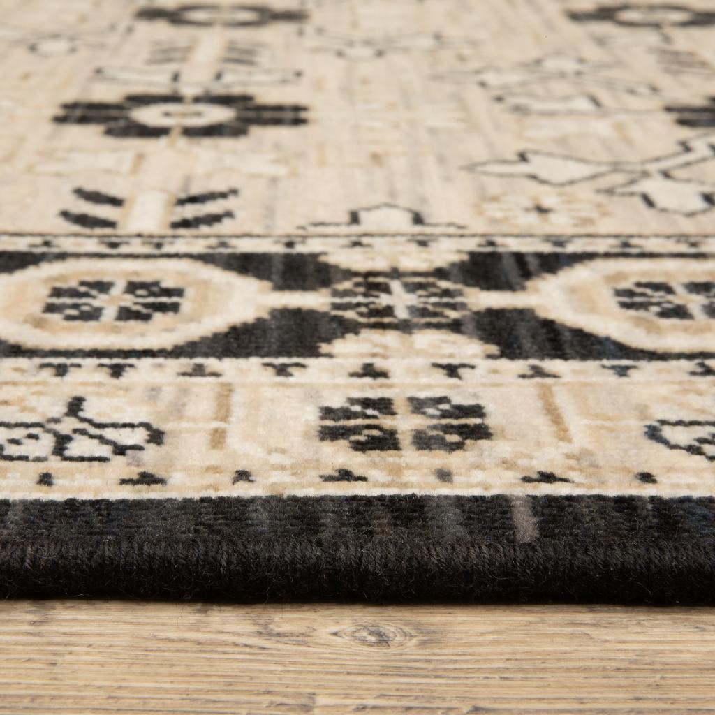 Oriental Weavers Acacia ACA09 Beige Rectangle Indoor Area Rug Oriental Pattern-
