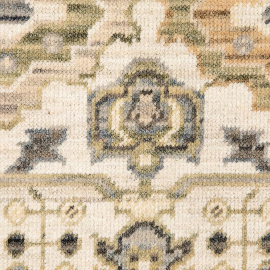 Oriental Weavers Acacia ACA11 Beige Rectangle Indoor Runner Oriental Pattern-