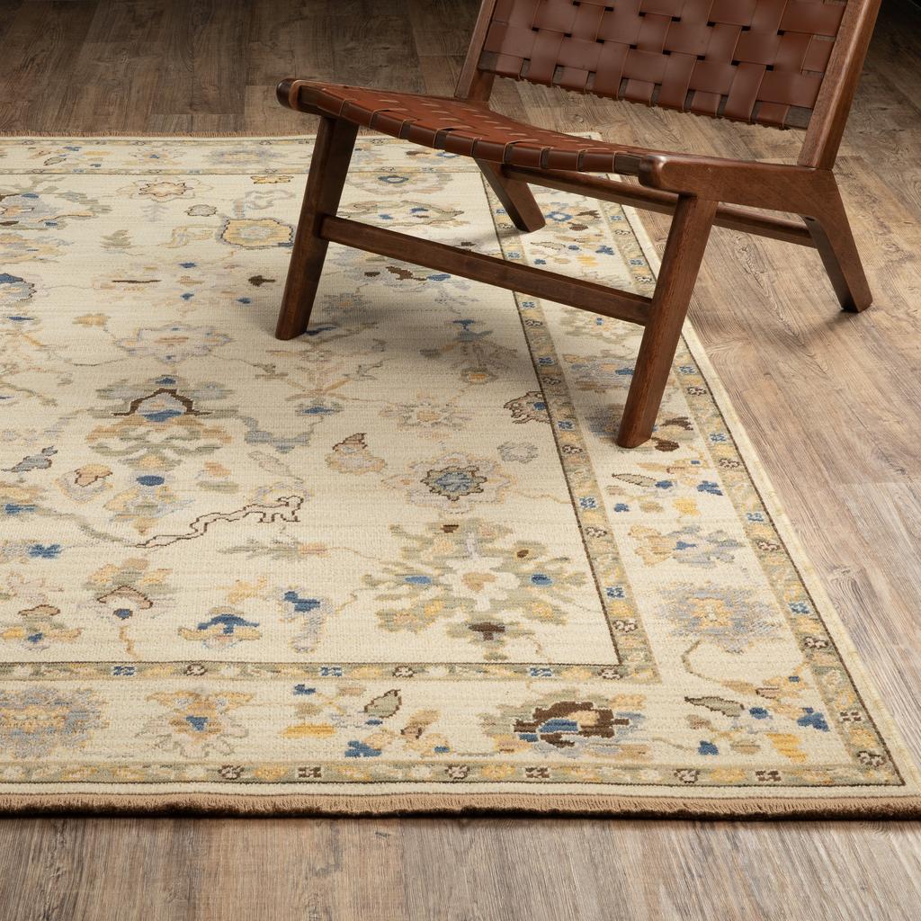 Oriental Weavers Acacia ACA13 Beige Rectangle Indoor Runner Oriental Pattern-