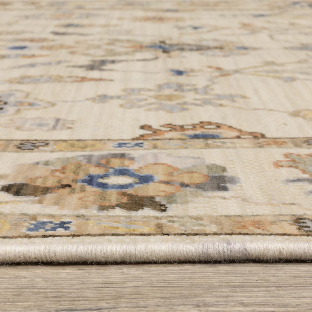 Oriental Weavers Acacia ACA13 Beige Rectangle Indoor Runner Oriental Pattern-