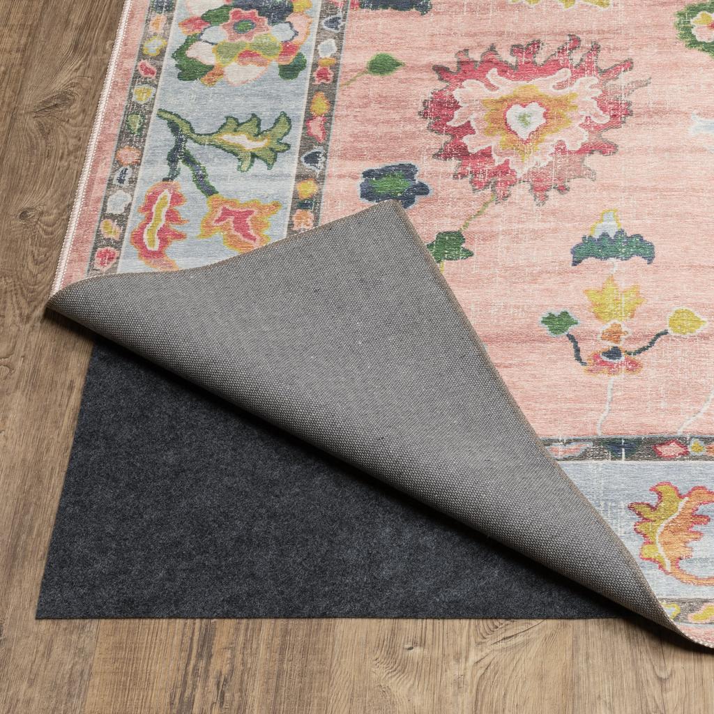 Oriental Weavers Addison ADD01 Pink Rectangle Indoor Area Rug Oriental Pattern-