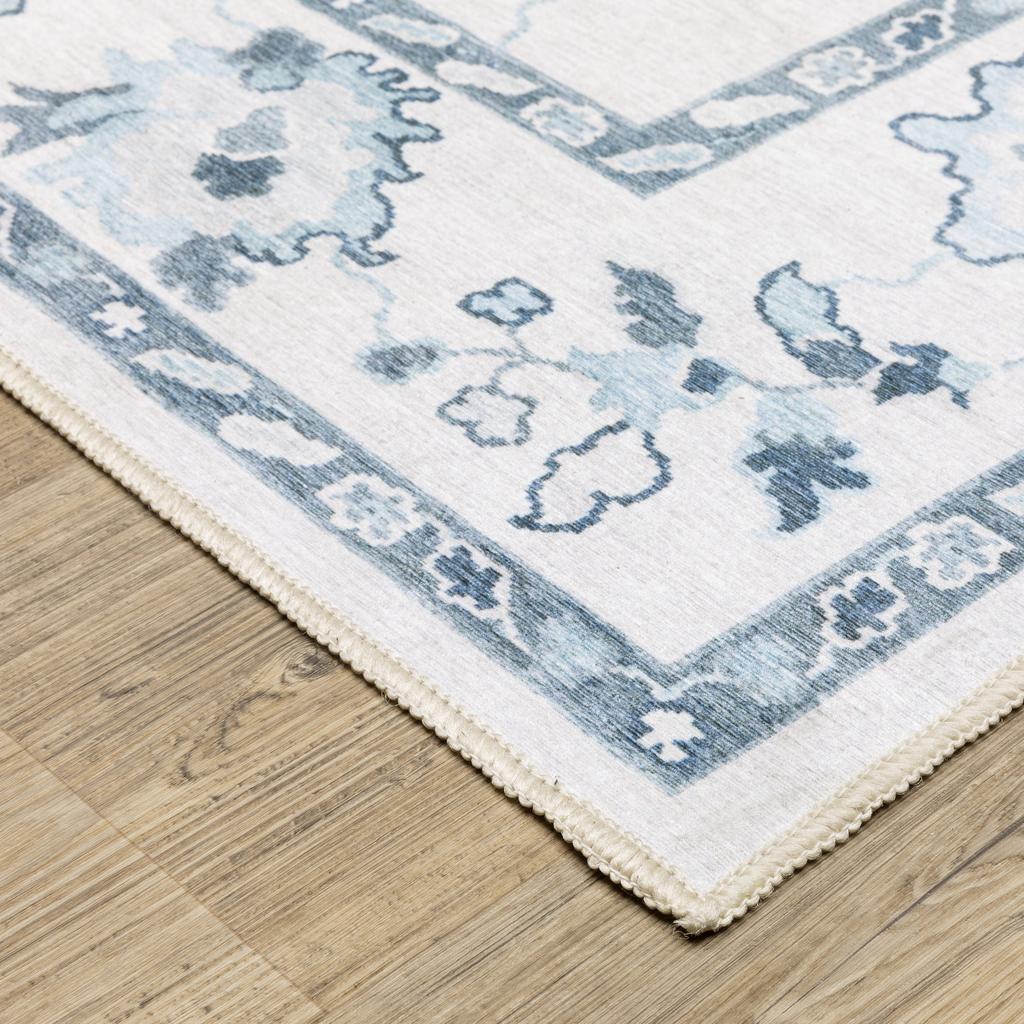 Oriental Weavers Addison ADD02 Ivory Rectangle Indoor Runner Oriental Pattern-