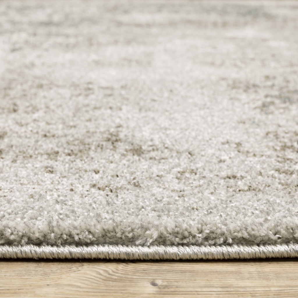 Oriental Weavers Alton 070E9 Gray Rectangle Indoor Area Rug - Luxurious Machine Made Rug with Distressed Oriental Design-