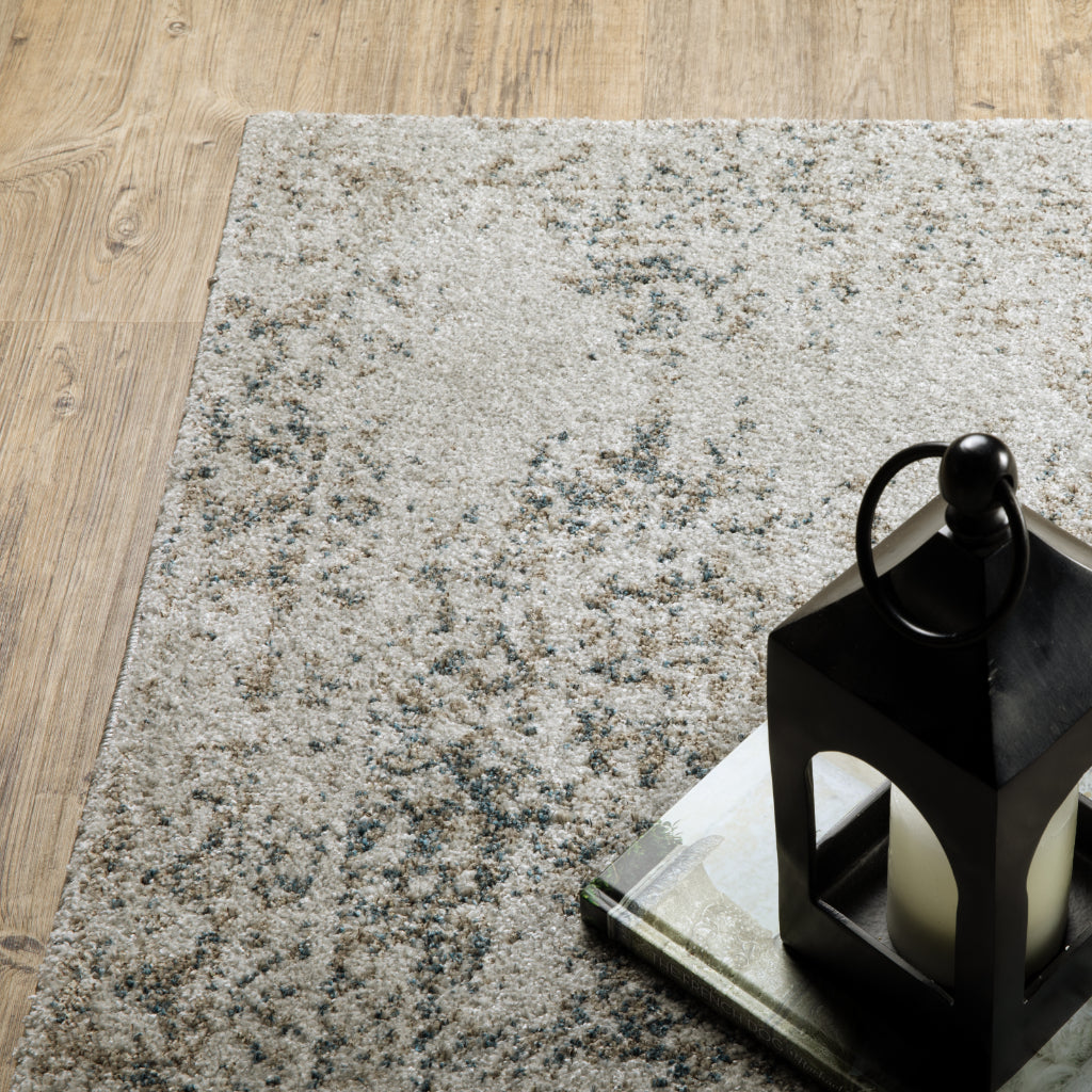 Oriental Weavers Alton 070E9 Gray Rectangle Indoor Runner - Luxurious Machine Made Rug with Distressed Oriental Design-