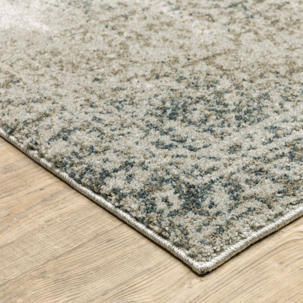 Oriental Weavers Alton 070E9 Gray Rectangle Indoor Runner - Luxurious Machine Made Rug with Distressed Oriental Design-