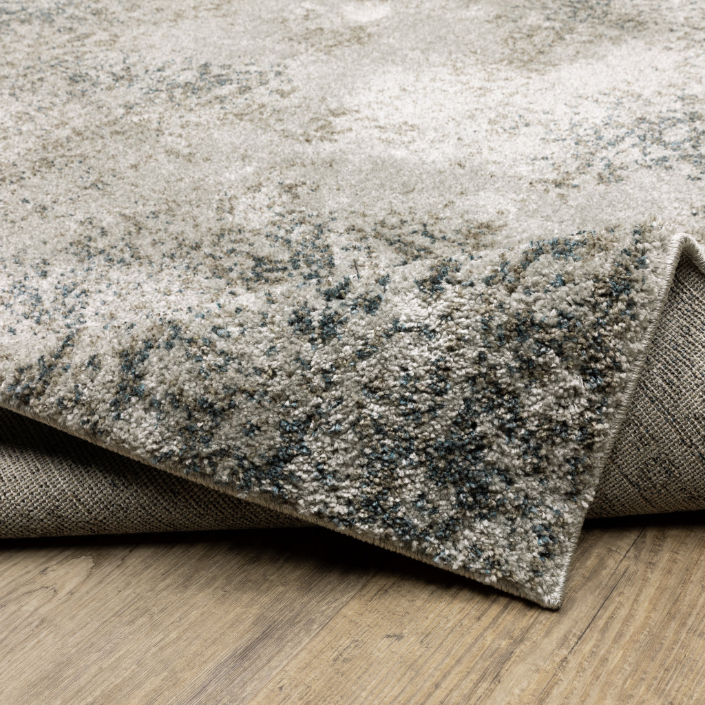 Oriental Weavers Alton 070E9 Gray Rectangle Indoor Runner - Luxurious Machine Made Rug with Distressed Oriental Design-