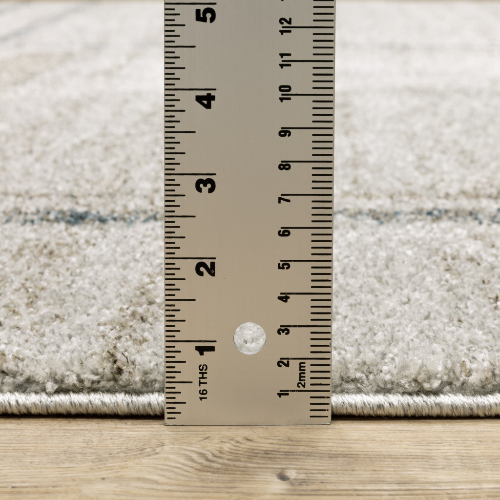 Oriental Weavers Alton 501Z9 Gray Rectangle Indoor Area Rug - Luxurious Soft Modern Rug with Distressed Block Design-