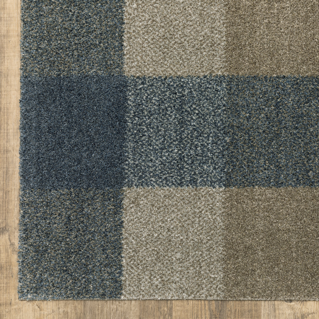 Oriental Weavers Alton 5093X Multicolor Rectangle Indoor Area Rug - Luxurious Farmhouse Rug with Plaid Pattern-