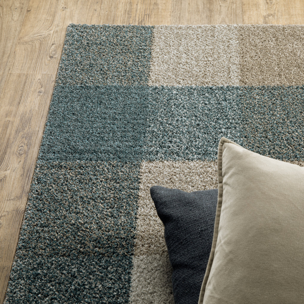 Oriental Weavers Alton 5093X Multicolor Rectangle Indoor Area Rug - Luxurious Farmhouse Rug with Plaid Pattern-